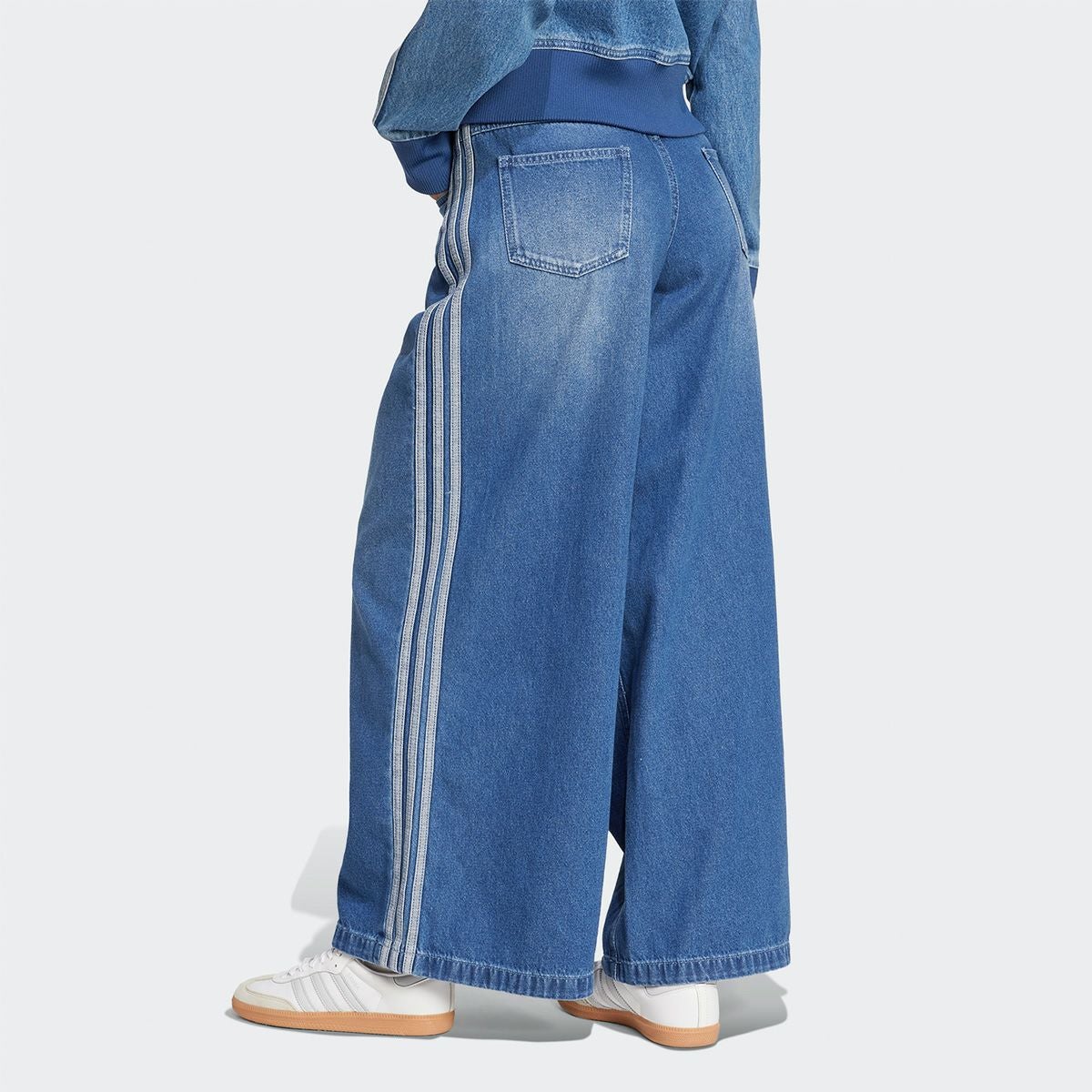 アディダス デニム ワイドパンツ adidas Originals アディカラー