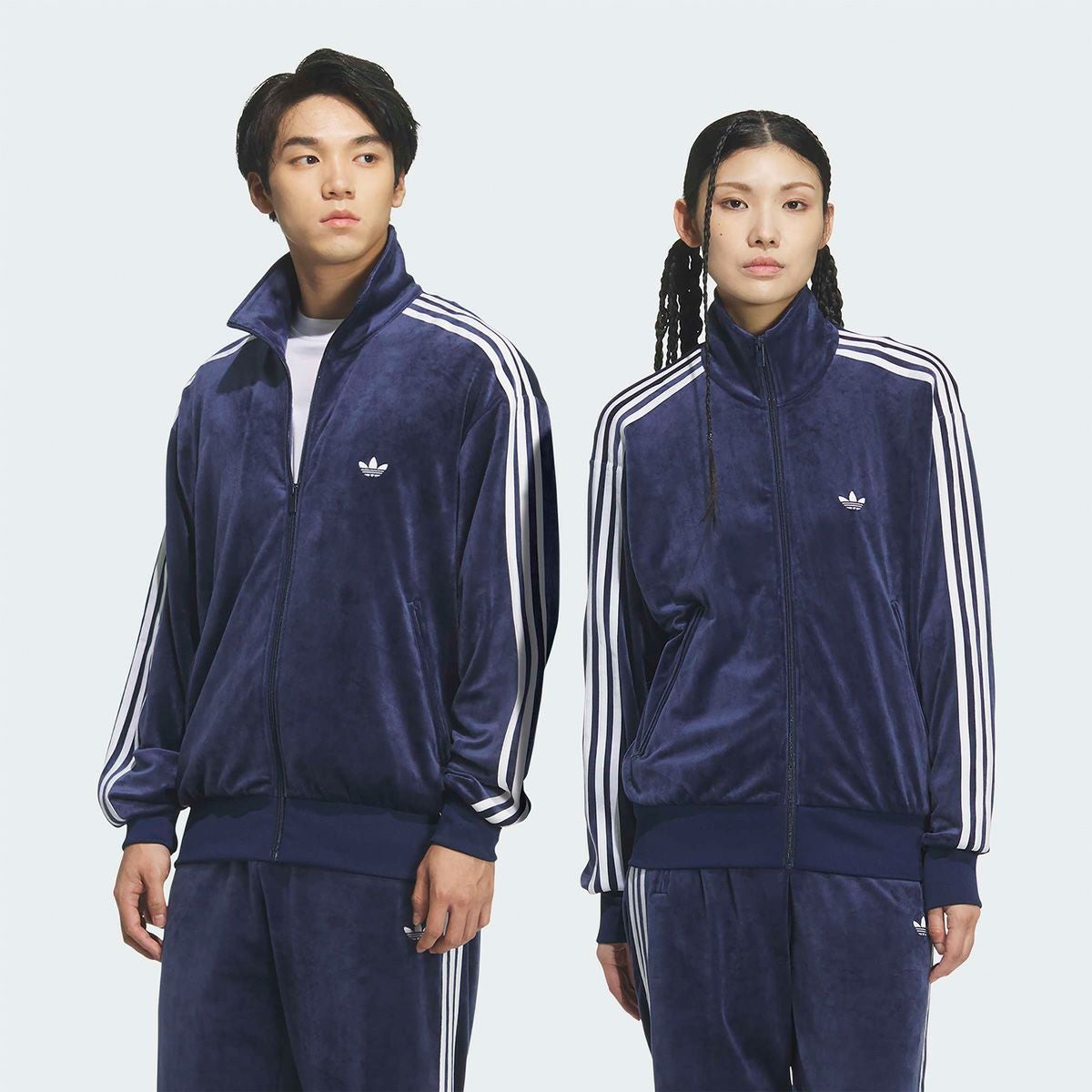 アディダス ベロア ジャージ ファイヤーバード トラックトップ adidas