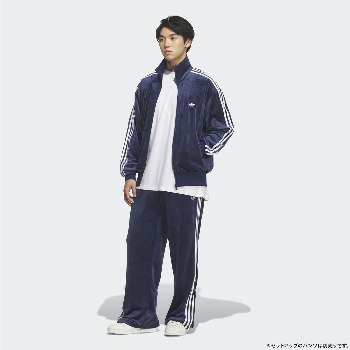アディダス ベロア ジャージ ファイヤーバード トラックトップ adidas
