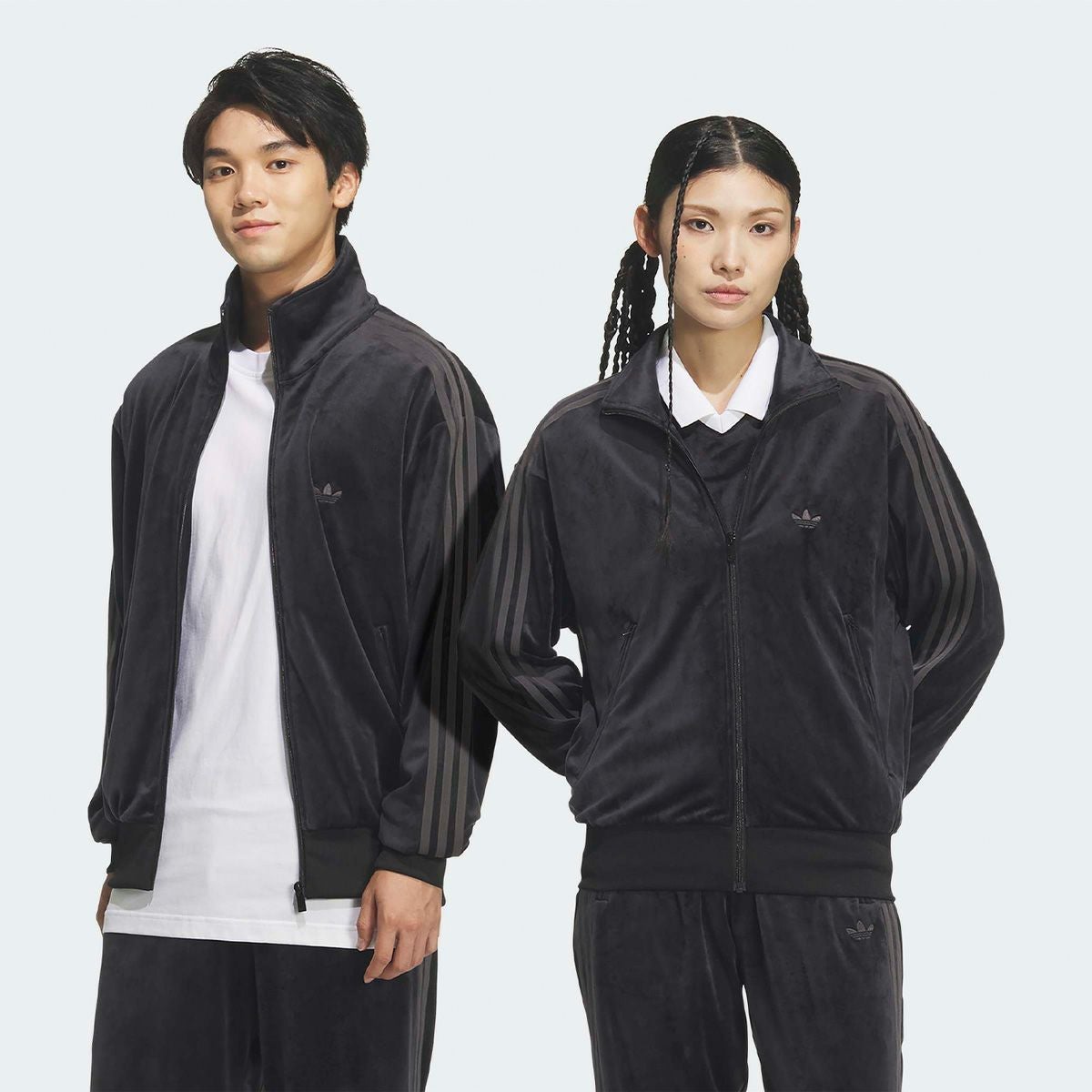 アディダス ベロア ジャージ ファイヤーバード トラックトップ adidas