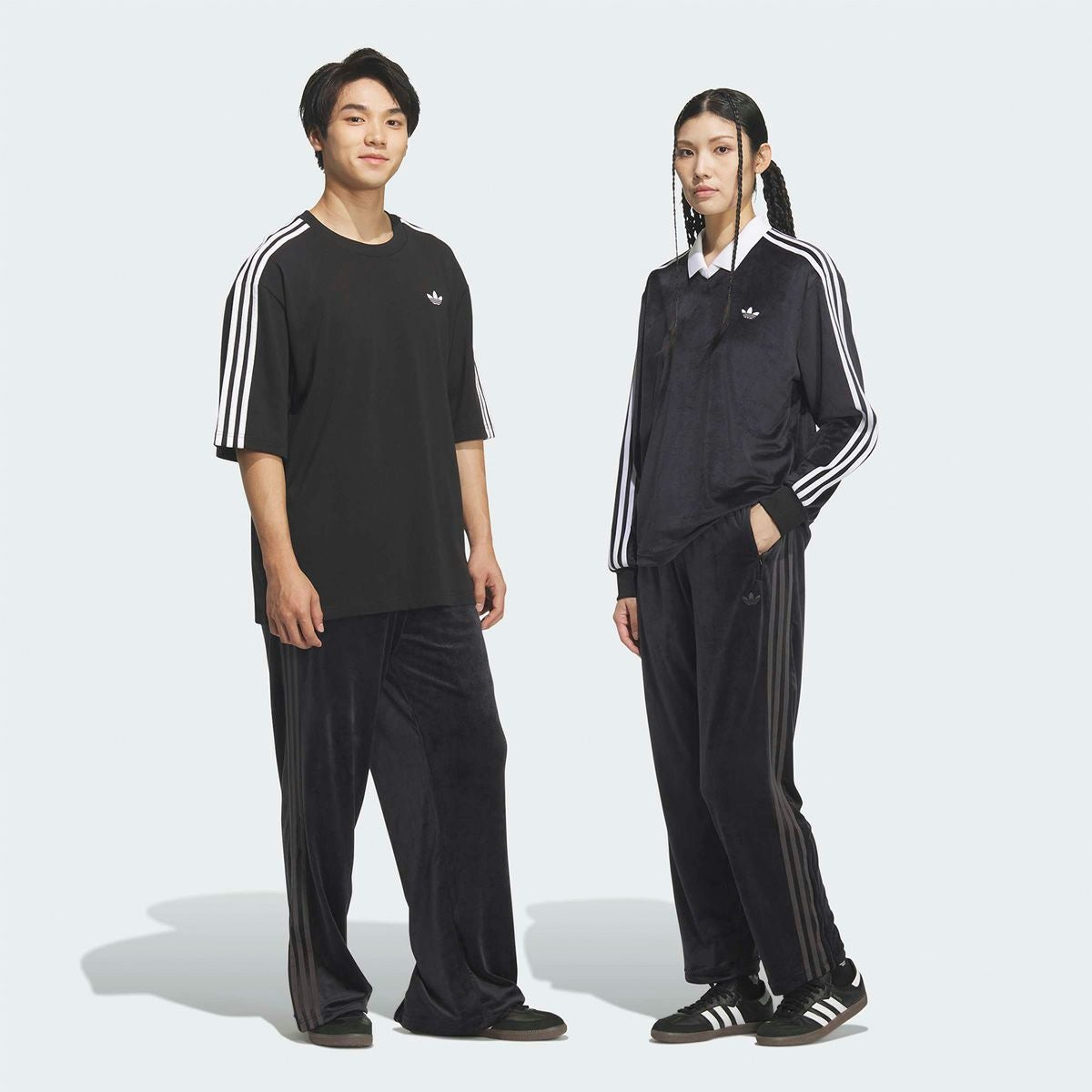 adidasベロアセットアップ adidas Originals アディダス ベロア ジャージ ファイヤーバード 上下