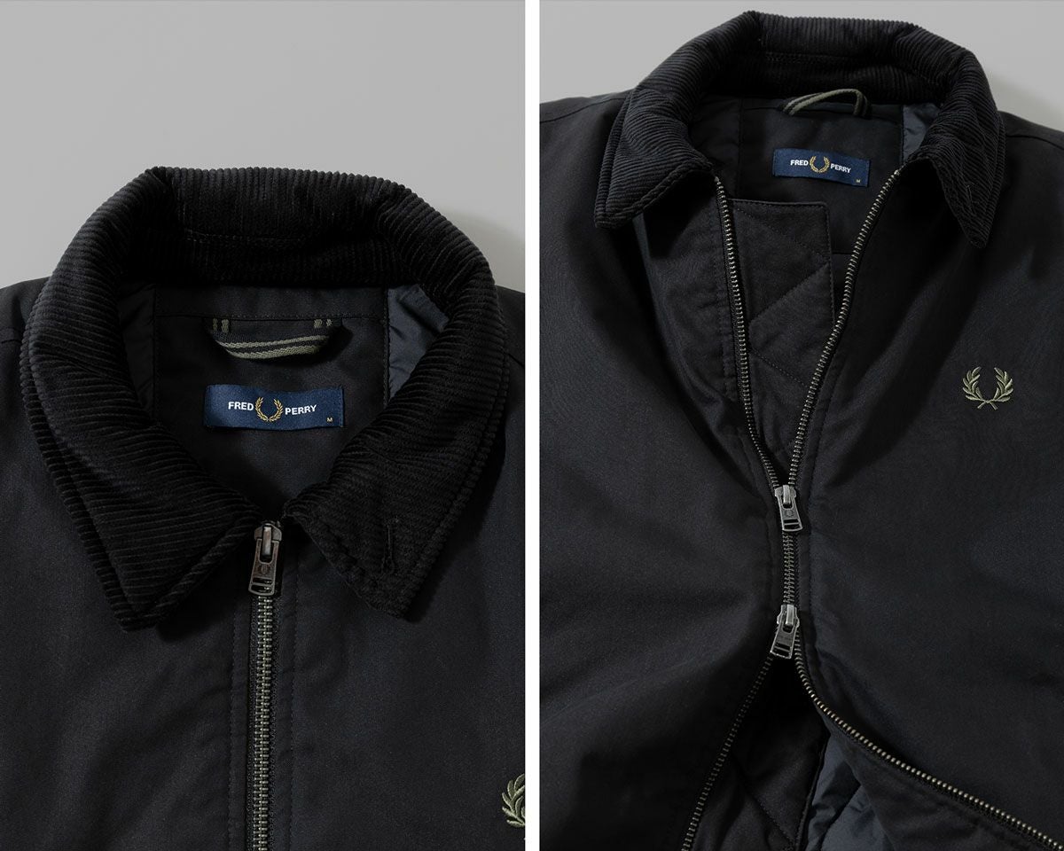 フレッドペリー　FRED PERRY　コットンカバンジャケット【新品未使用】 FRED PERRY(フレッドペリー) Cotton Caban Jacket コットン カバン