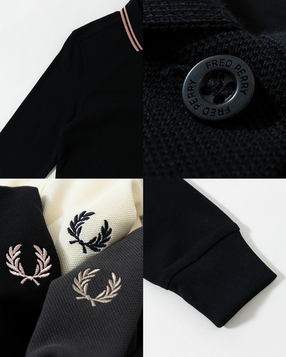 フレッドペリー 長袖 ポロシャツ FRED PERRY G3636 レディース
