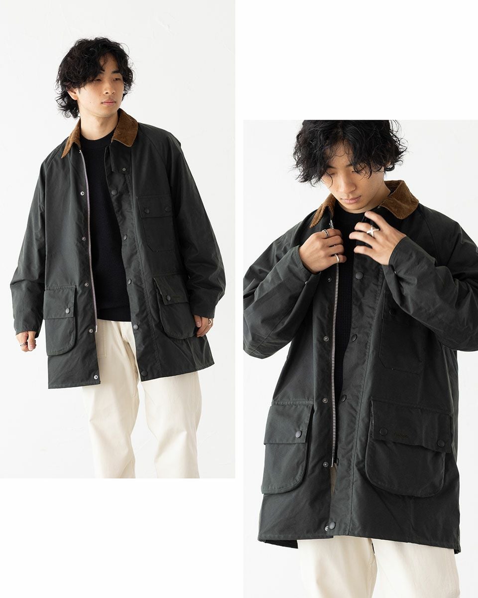 バブアー ソルウェイ ワックスジャケット オーバーサイズ Barbour