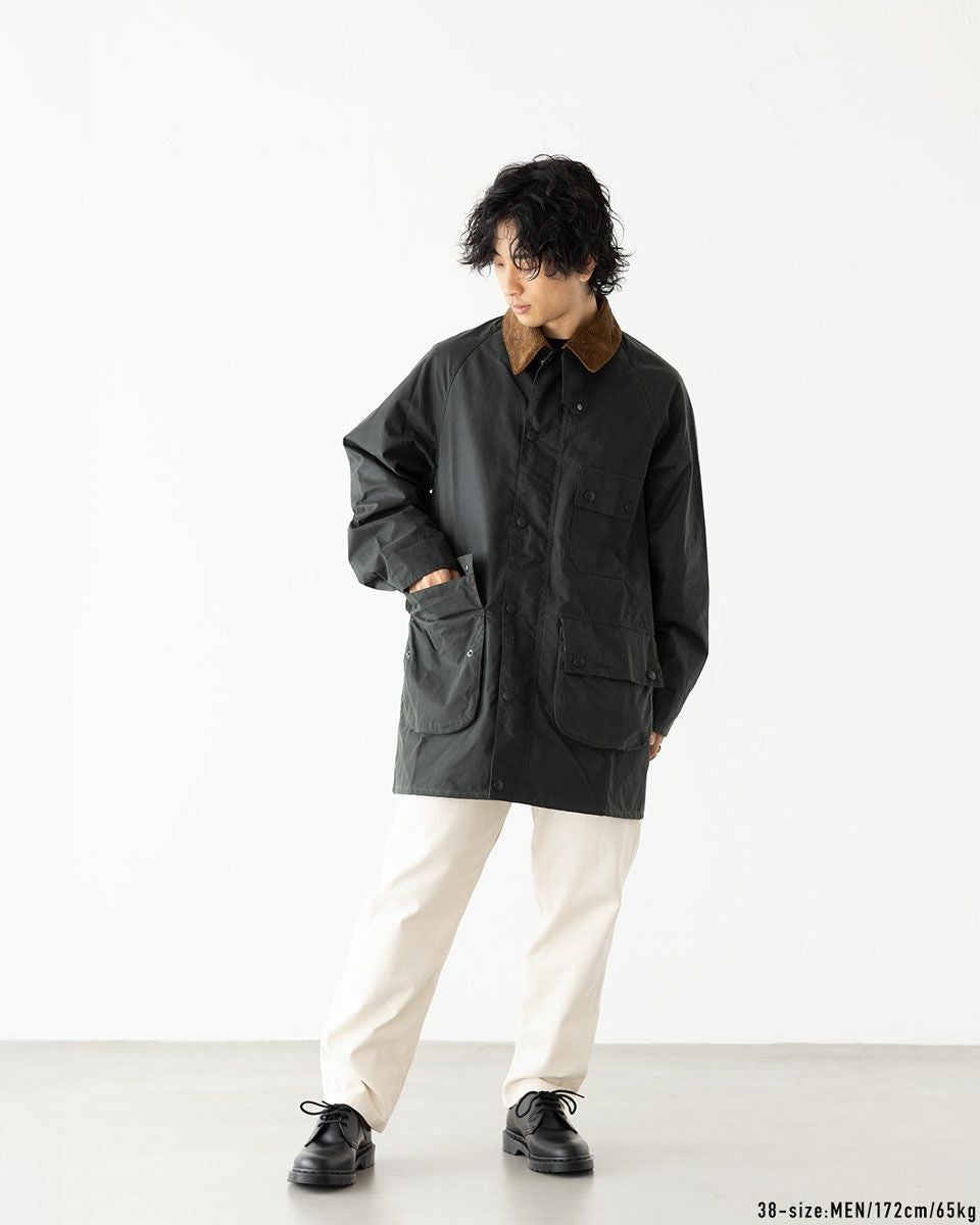 バブアー ソルウェイ ワックスジャケット オーバーサイズ Barbour