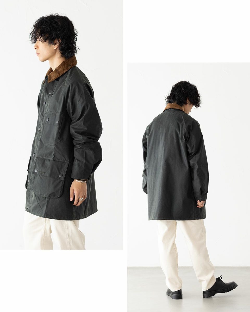 バブアー ソルウェイ ワックスジャケット オーバーサイズ Barbour