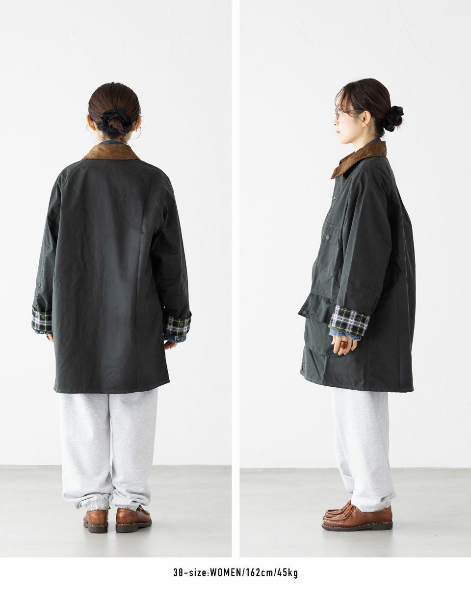 バブアー ソルウェイ ワックスジャケット オーバーサイズ Barbour