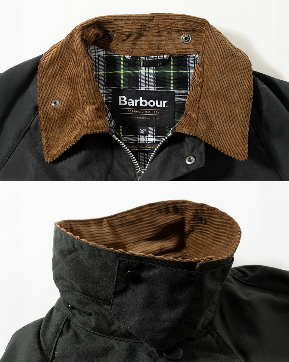 バブアー ソルウェイ ワックスジャケット オーバーサイズ Barbour