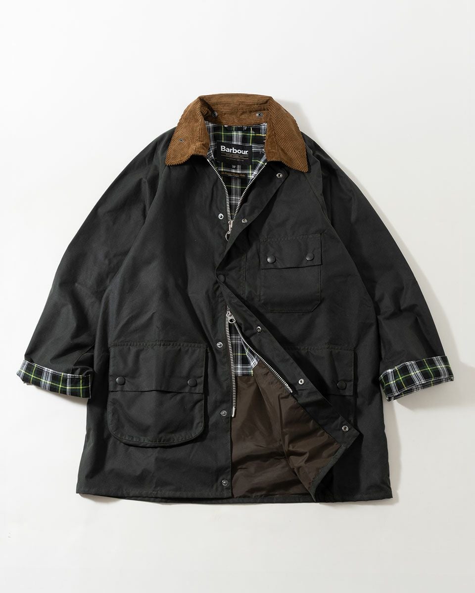 バブアー ソルウェイ ワックスジャケット オーバーサイズ Barbour