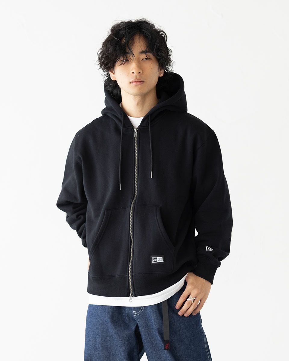 ニューエラ NEW ERA 裏起毛 オーバーサイズド スウェット フルジップ