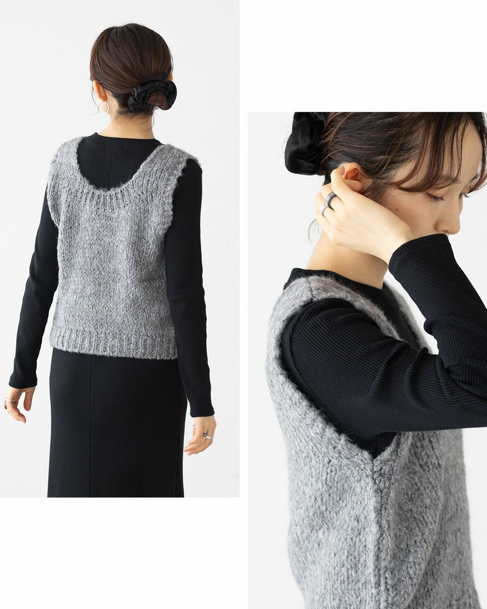 トリコット ジーン マルク ニット ベスト TRICOTS JEAN MARC SEVULLU