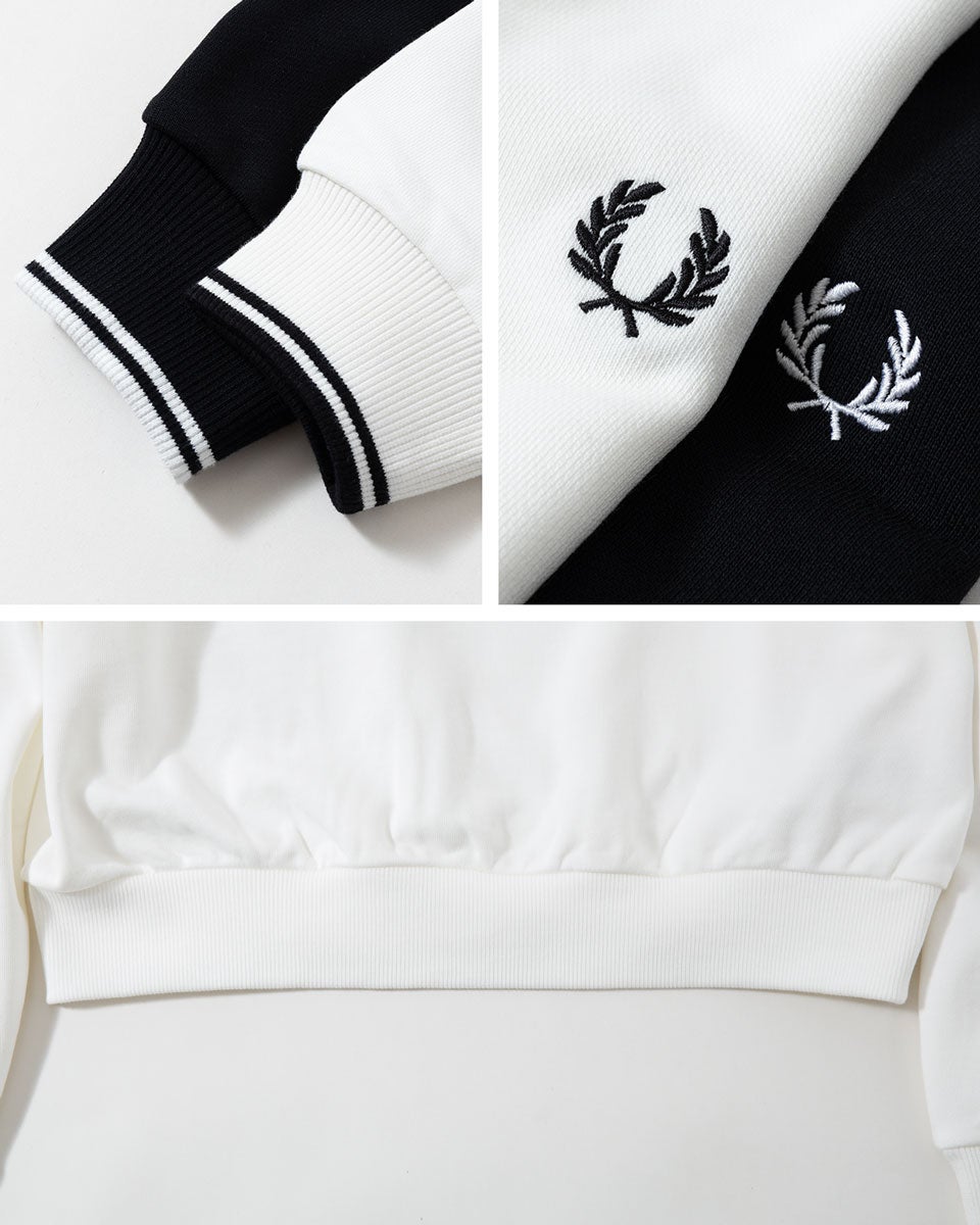 フレッドペリー FRED PERRY ティップド スウェットシャツ G1148