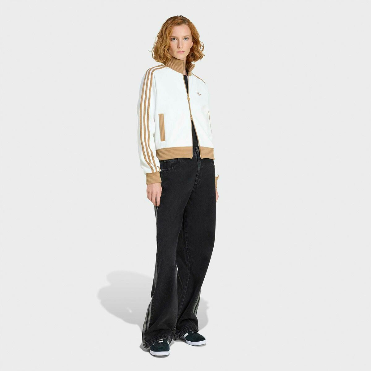 アディダス ジャージ ベロア ニット トラックトップ adidas Originals