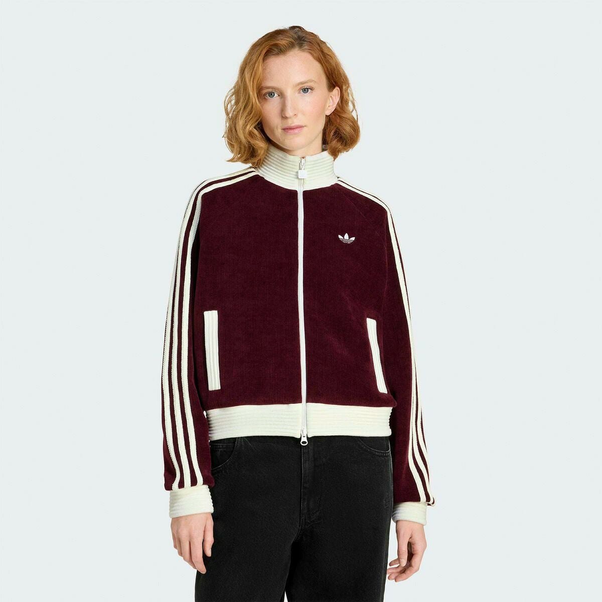 アディダス ジャージ ベロア ニット トラックトップ adidas Originals