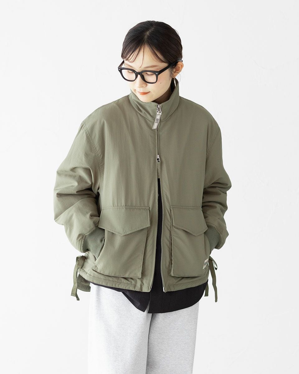 キッフェ パデッド ミリタリー ジャケット KF252TW00042 レディース