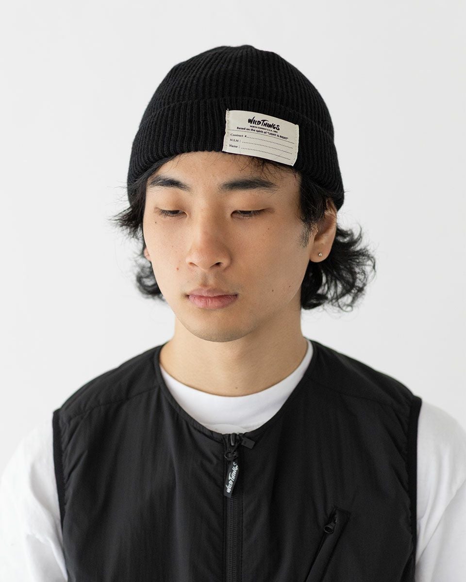 ワイルドシングス ウール ワッチ キャップ WILD THINGS WT25169SL