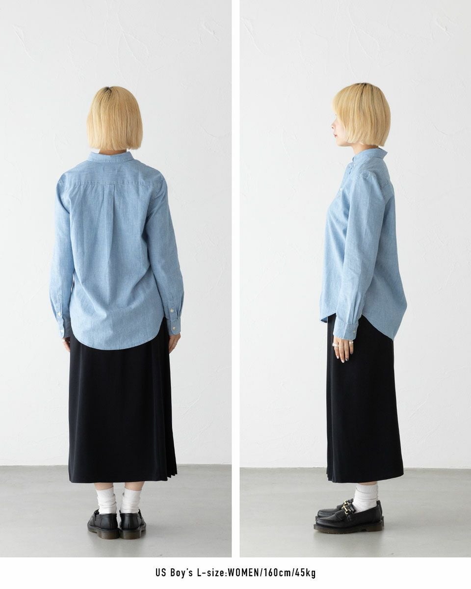 ポロ ラルフローレン デニム シャンブレー ボタンダウン シャツ POLO