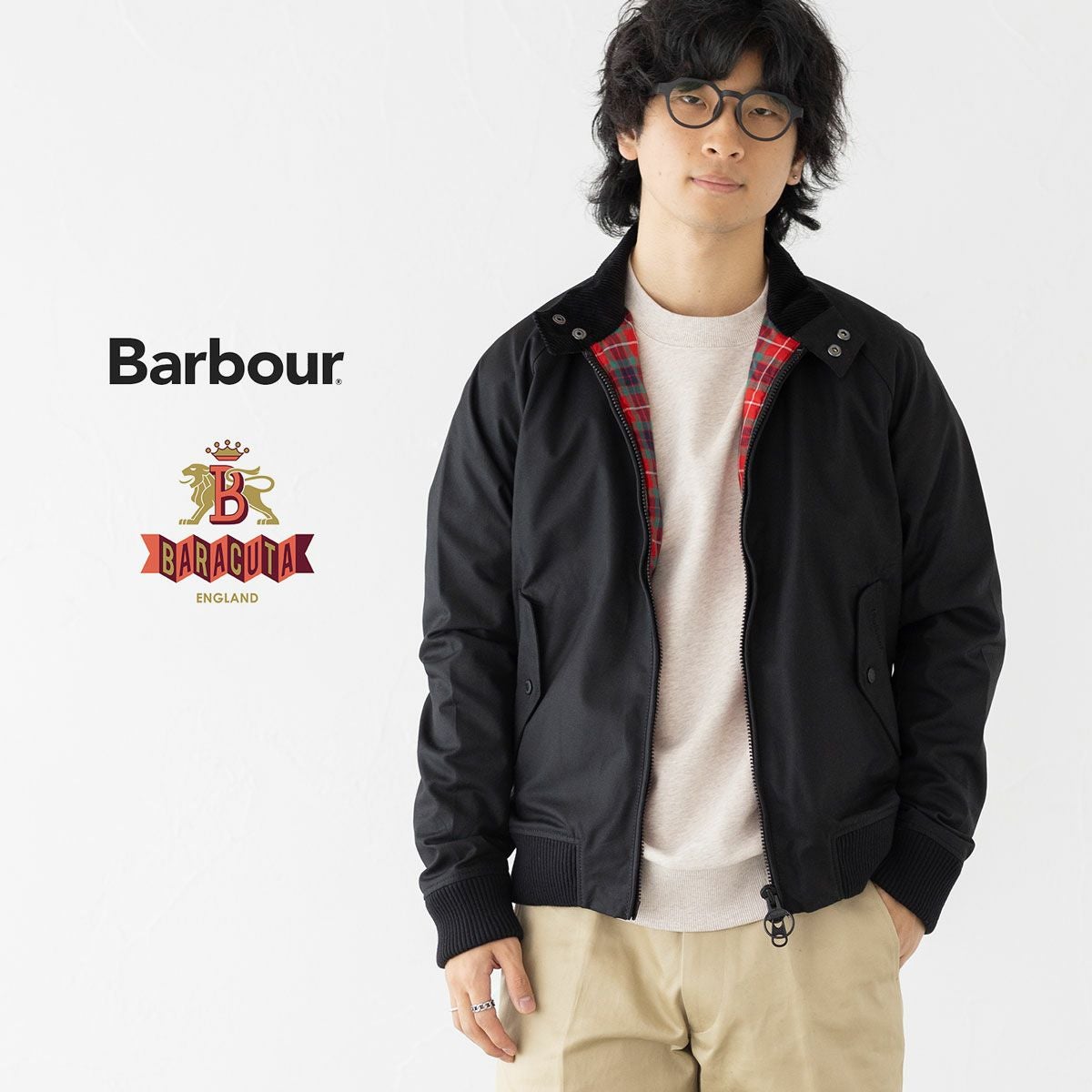 ジャケット・アウター Barbour バブアー×バラクータ BARBOUR×BARACUTA BRCPS 1095 ジャケット コラボ