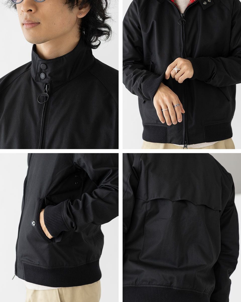 バブアーBarbour x バラクータBARACUTAワックスジャケットG9黒M バブアー バラクータ G9 PORTON ワックス ジャケット Barbour