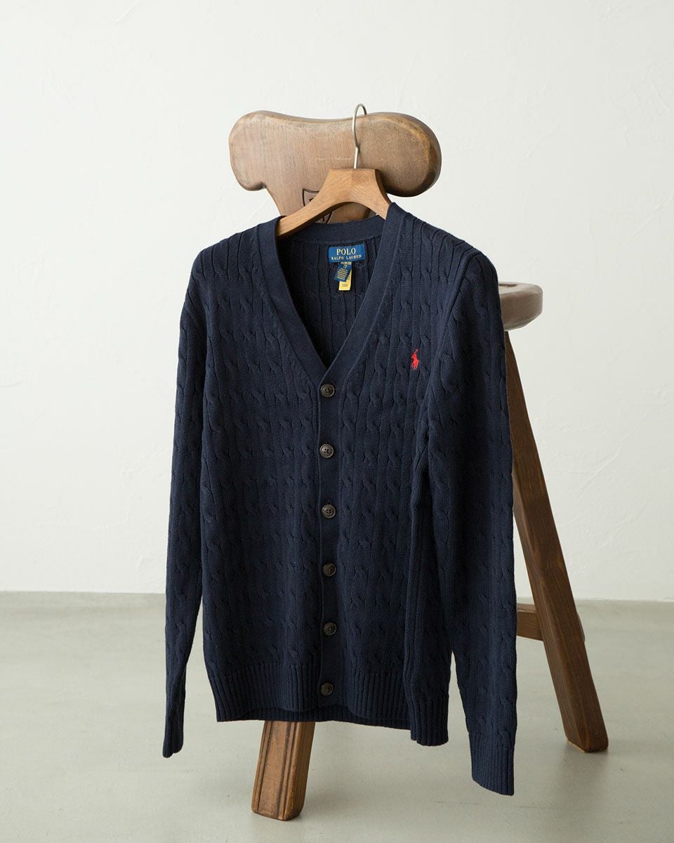 ポロ ラルフローレン ケーブル編み カーディガン POLO RALPH LAUREN