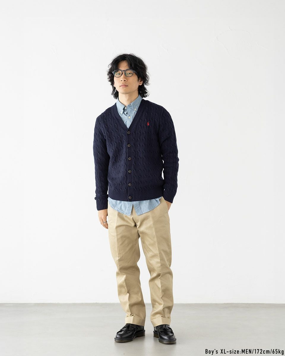 ポロ ラルフローレン ケーブル編み カーディガン POLO RALPH LAUREN