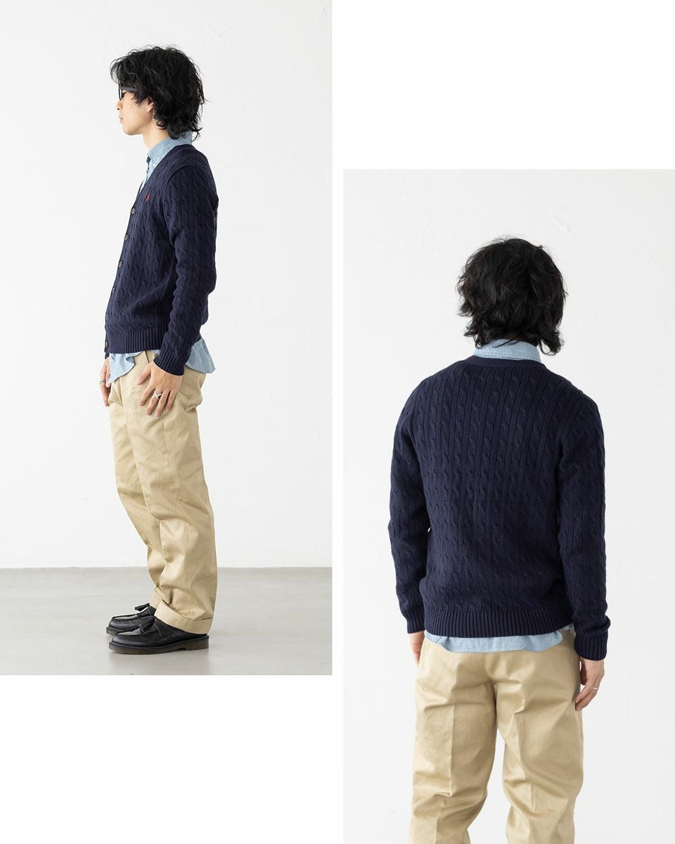ポロ ラルフローレン ケーブル編み カーディガン POLO RALPH LAUREN