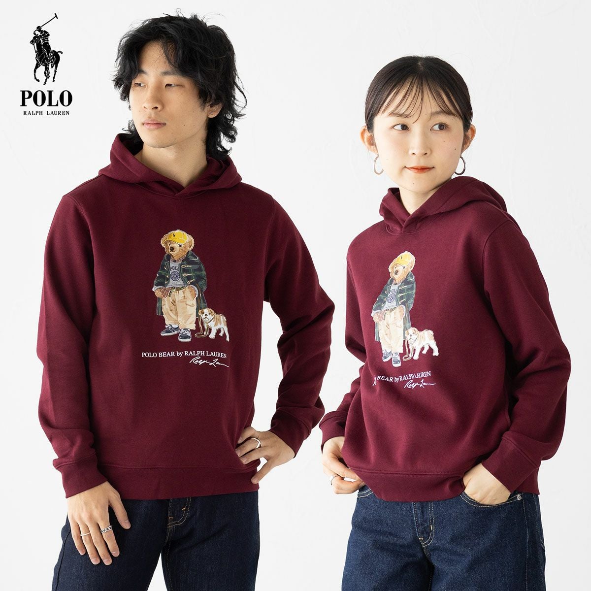 現行タグ POLOポロラルフローレン ベアフーディスウェットパーカー M ベア POLO RALPH LAUREN（ポロ・ラルフローレン） ポロベア パーカー