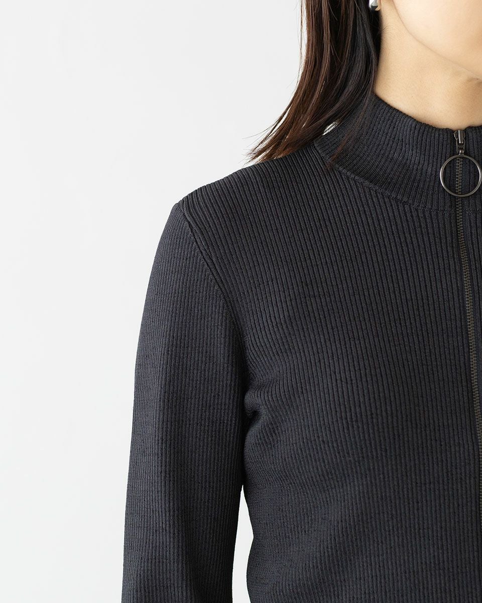 フレッドペリー レディース リブ ジップ スルー ジャンパー FRED PERRY