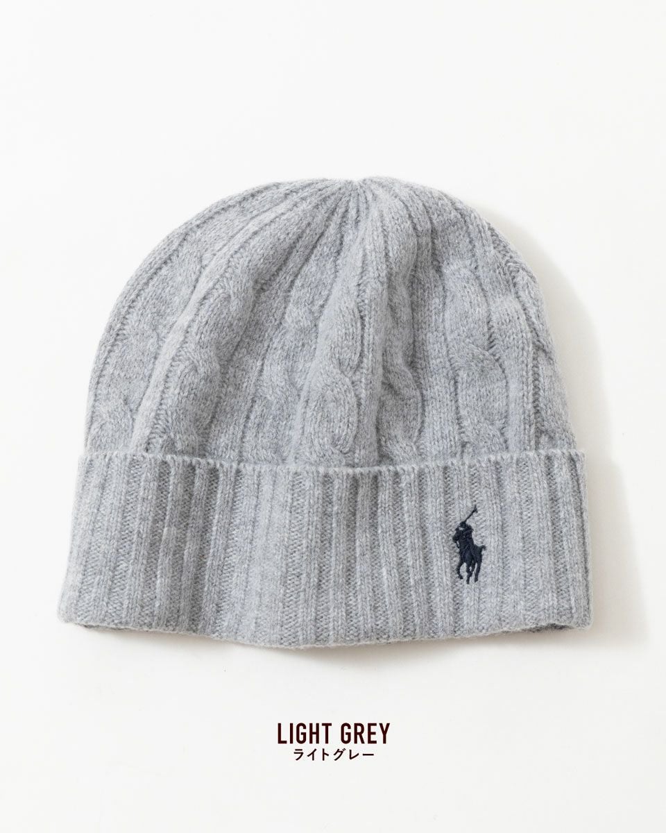 RALPH LAUREN ケーブル編みニット帽 POLO RALPH LAUREN（ポロ・ラルフローレン） ポロ ラルフローレン