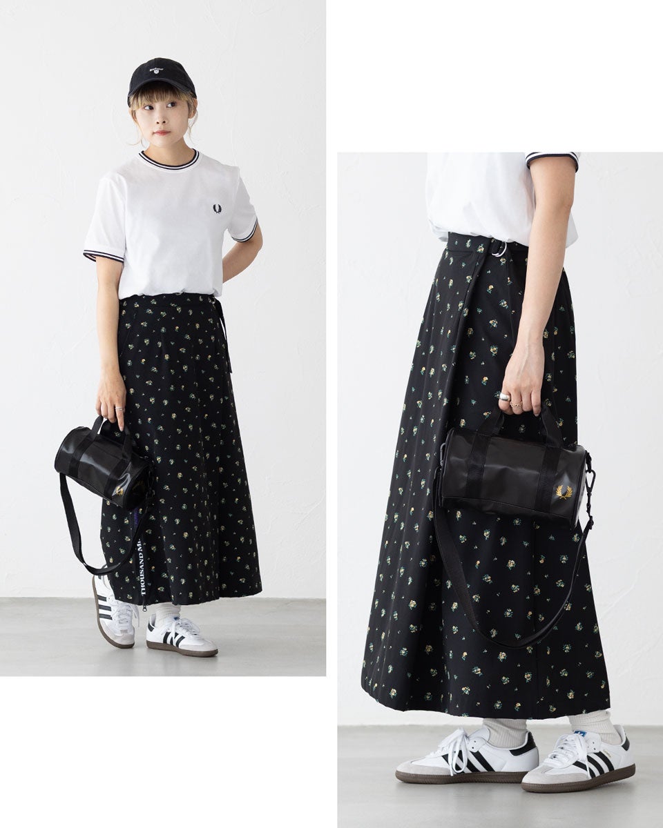 フレッドペリー FRED PERRY トーナル クラシック ミニ バレル バッグ