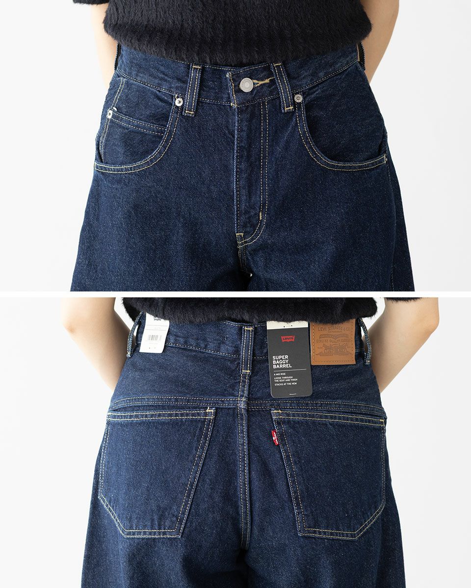 リーバイス SUPER BAGGY バレル ジーンズ LEVI'S 003NF レディース