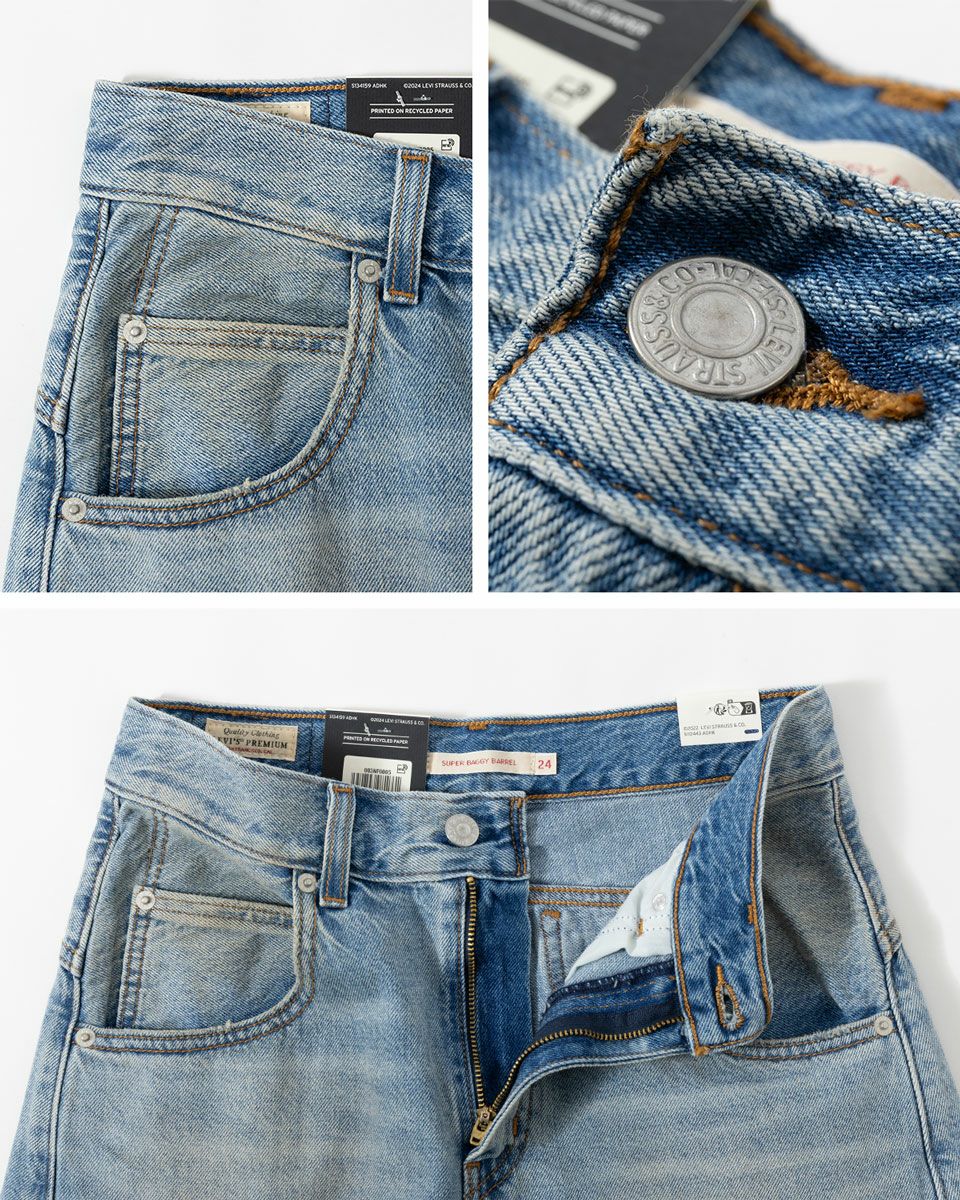 リーバイス SUPER BAGGY バレル ジーンズ LEVI'S 003NF レディース