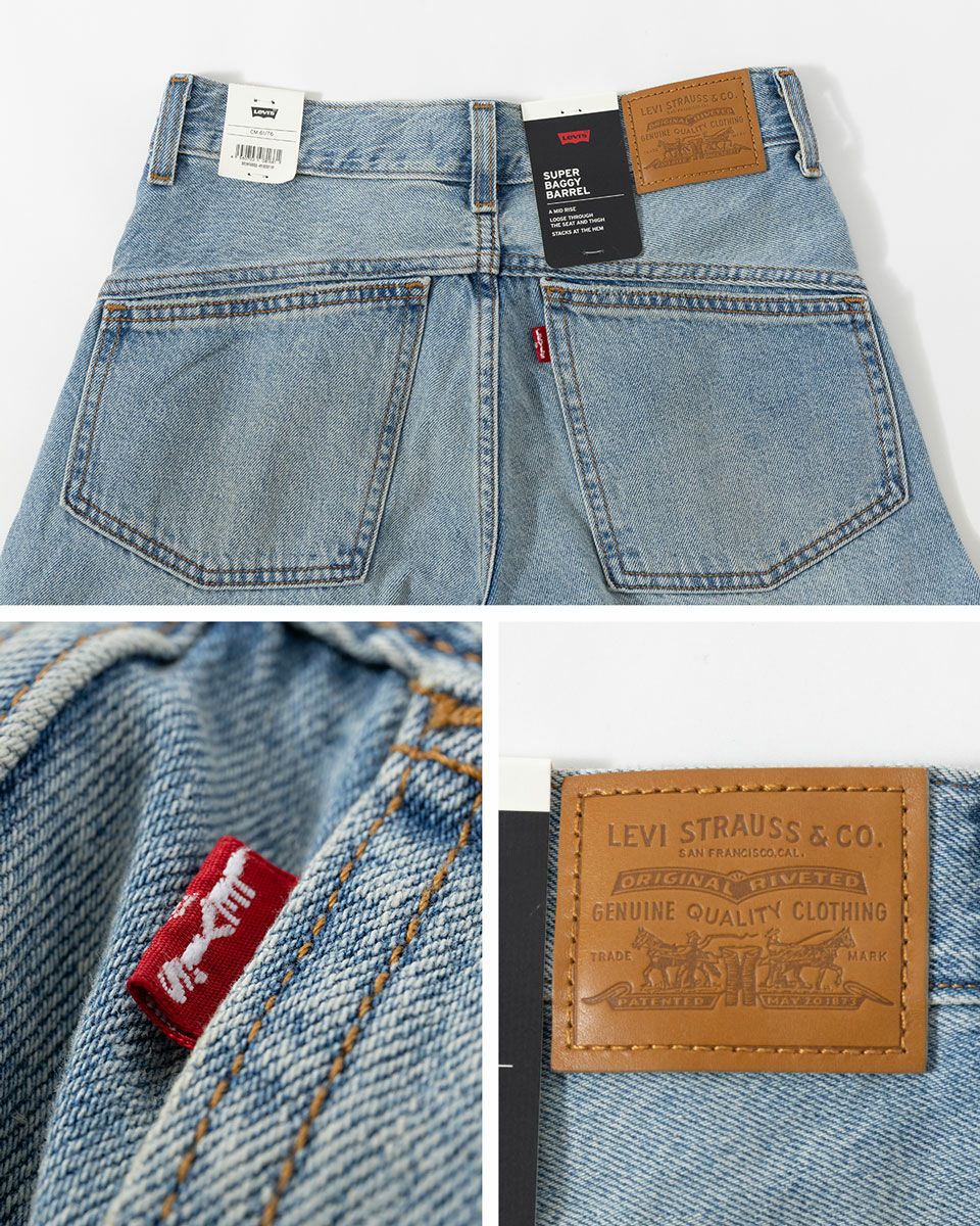 リーバイス SUPER BAGGY バレル ジーンズ LEVI'S 003NF レディース