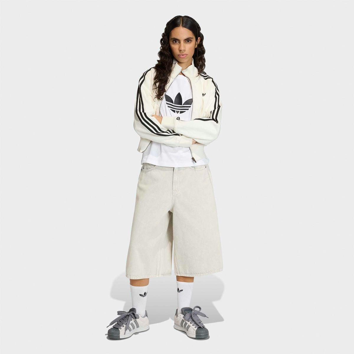 アディダス ファイヤーバード トラックトップ デニム adidas Originals