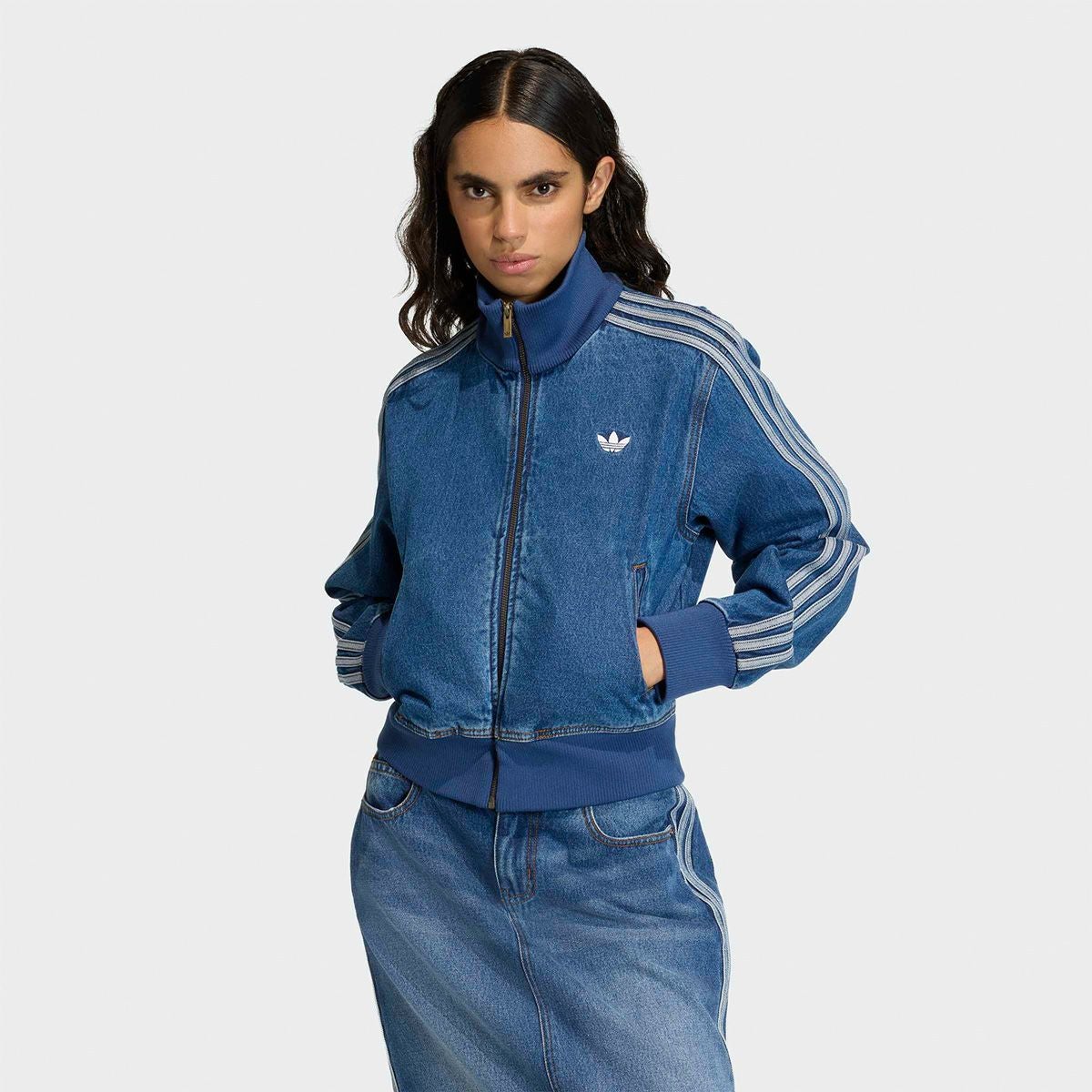 アディダス ファイヤーバード トラックトップ デニム adidas Originals