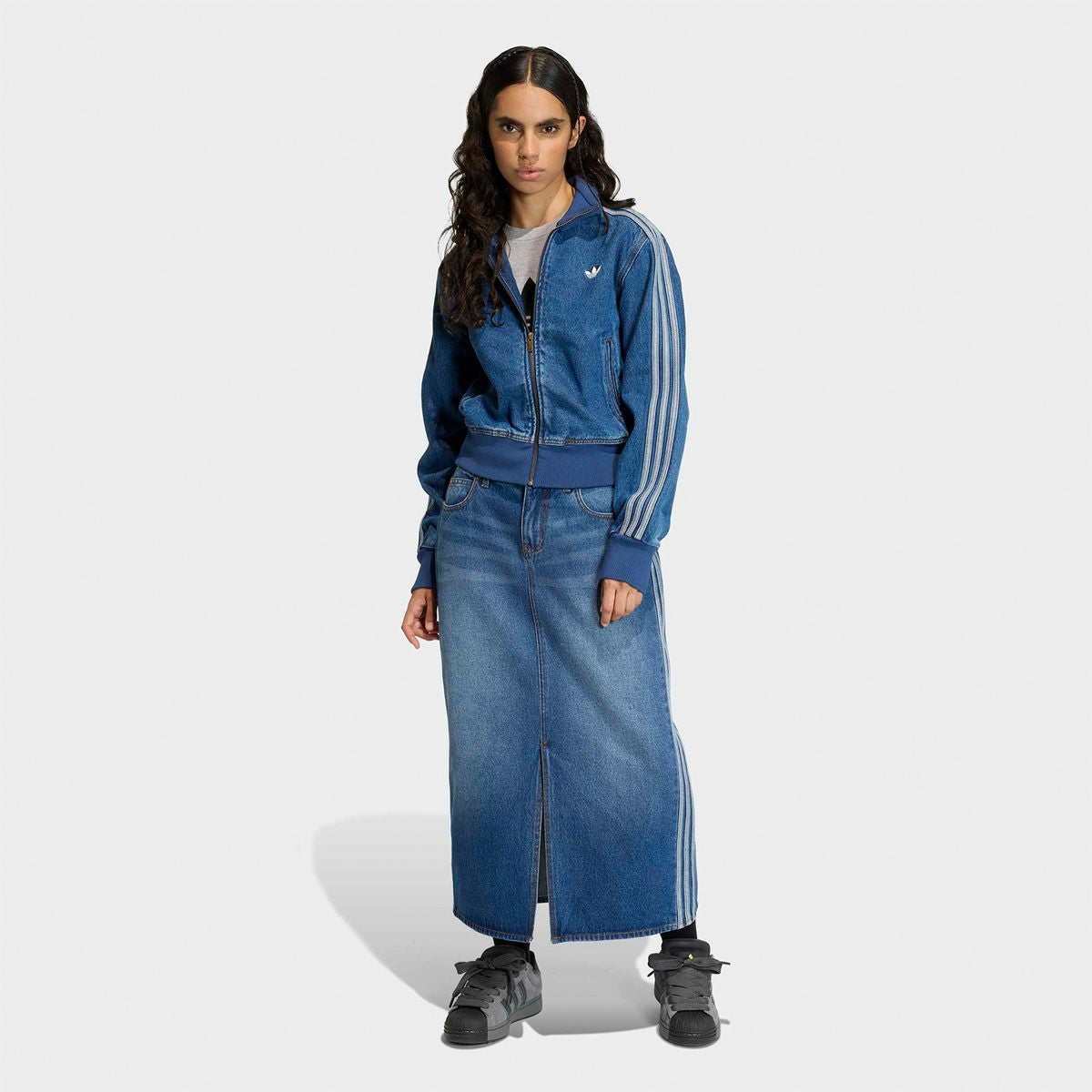 アディダス ファイヤーバード トラックトップ デニム adidas Originals