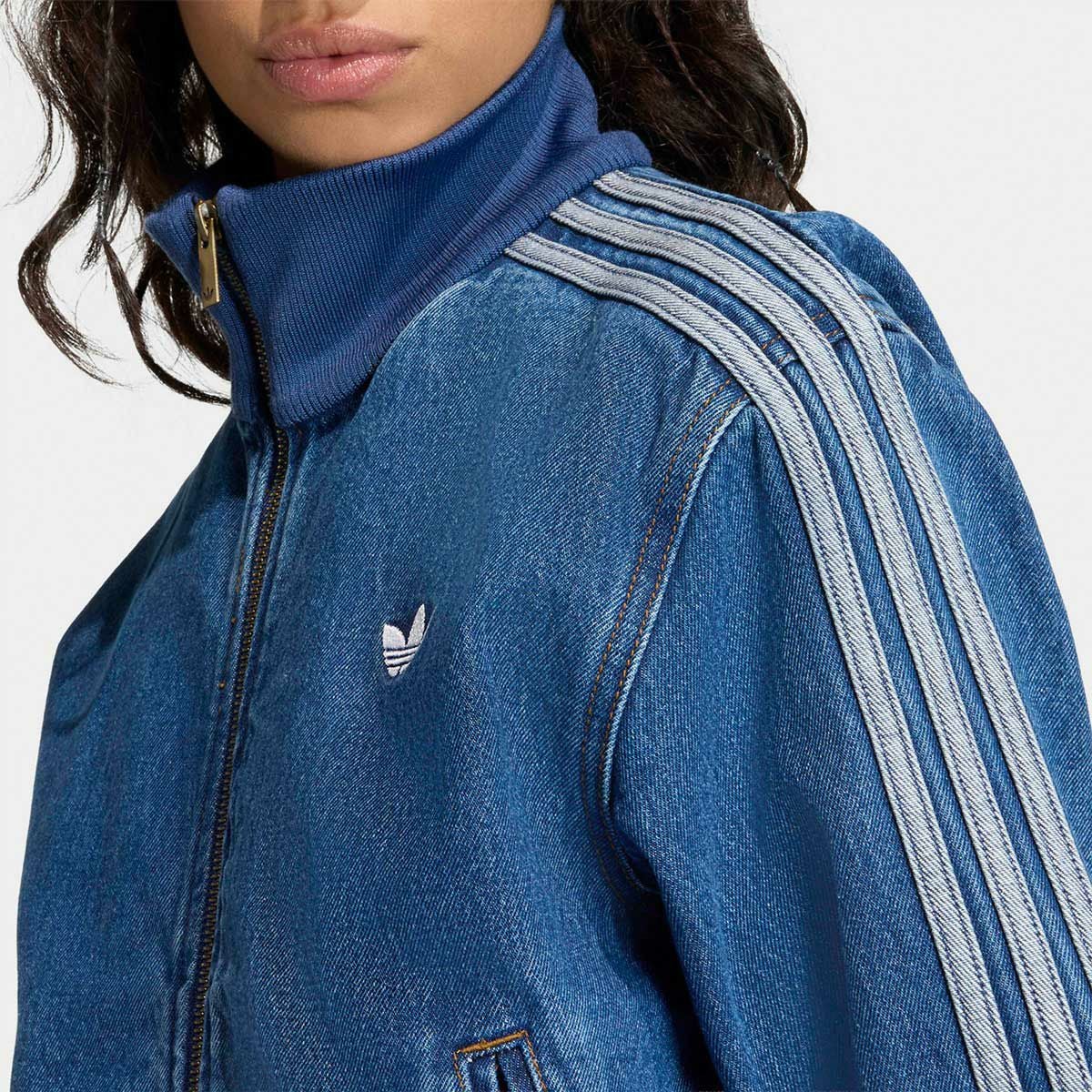 アディダス ファイヤーバード トラックトップ デニム adidas Originals