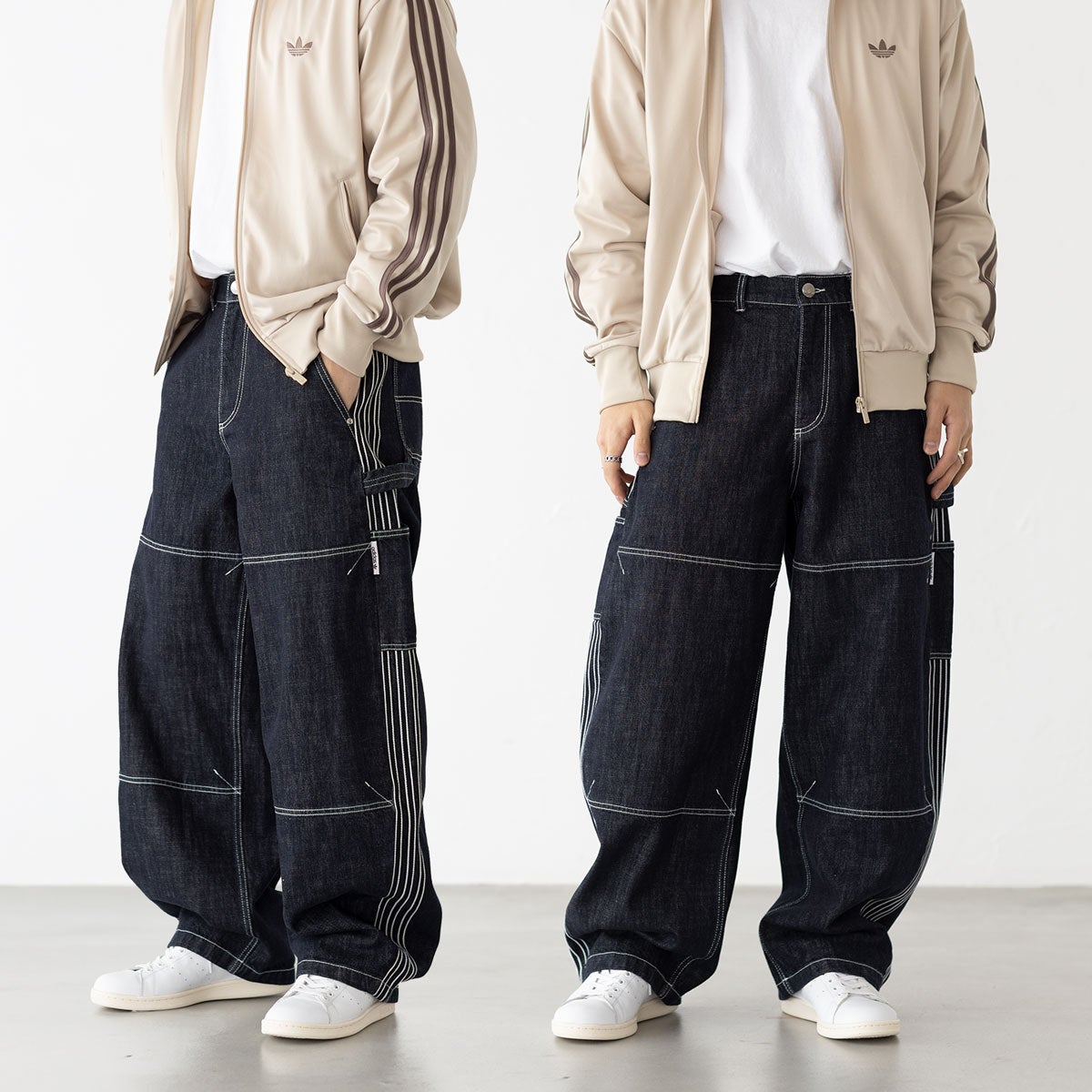 アディダス オリジナルス デニム ワークパンツ adidas Originals CB449
