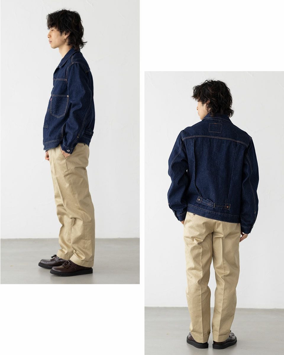 リーバイス Gジャン タイプ1 ファースト デニム トラッカージャケット