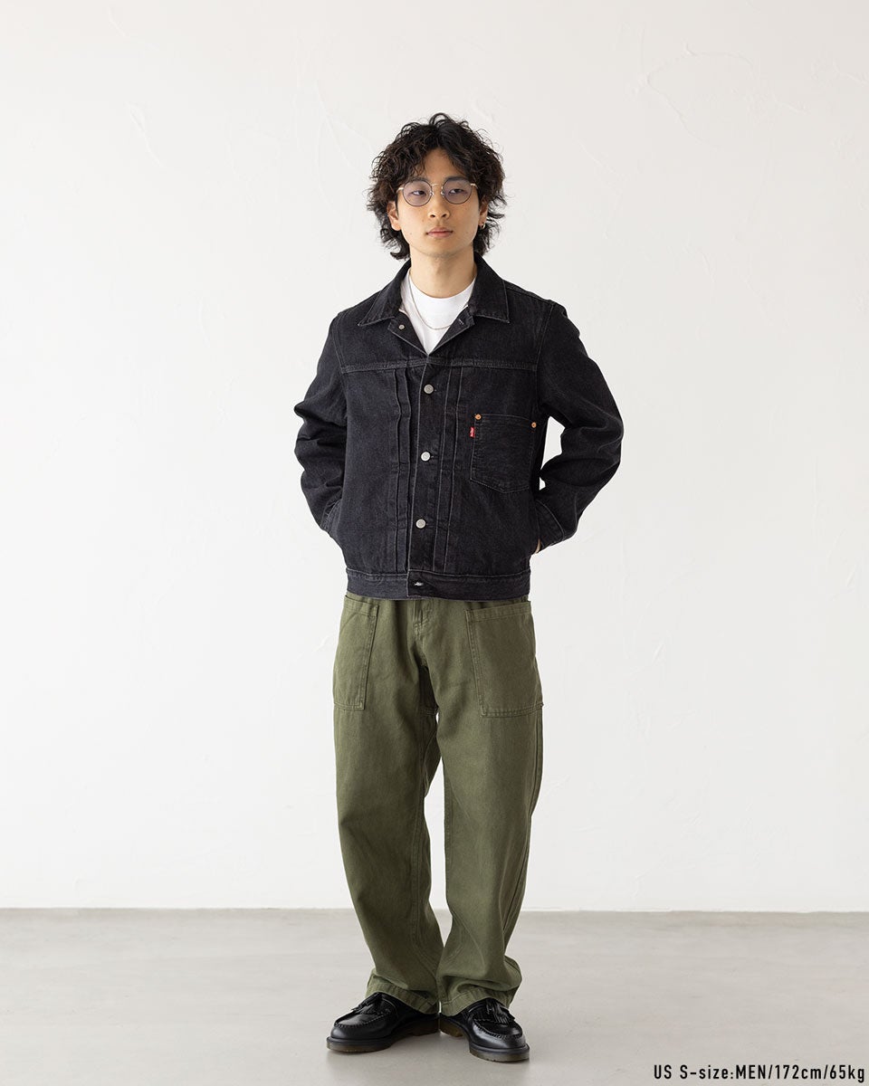 リーバイス Gジャン タイプ1 ファースト デニム トラッカージャケット