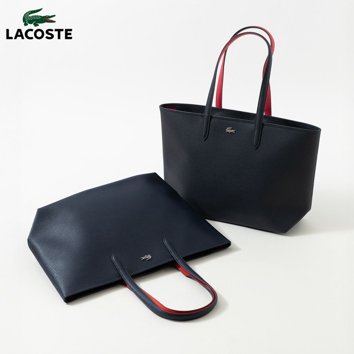 ラコステ LACOSTE アンナ ジップ トートバッグ NF4823AA レディース