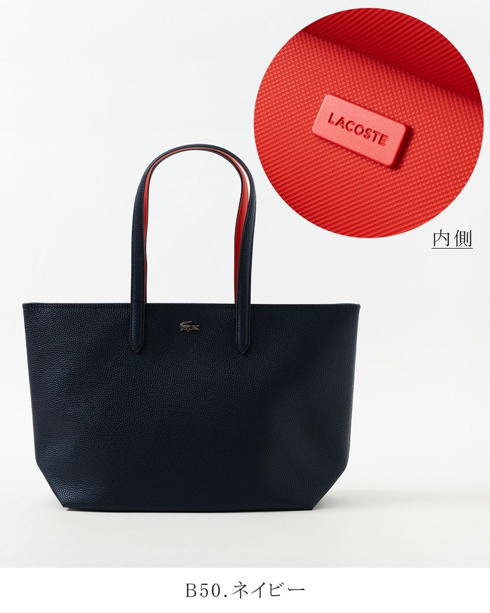 ラコステ LACOSTE アンナ ジップ トートバッグ NF4823AA レディース