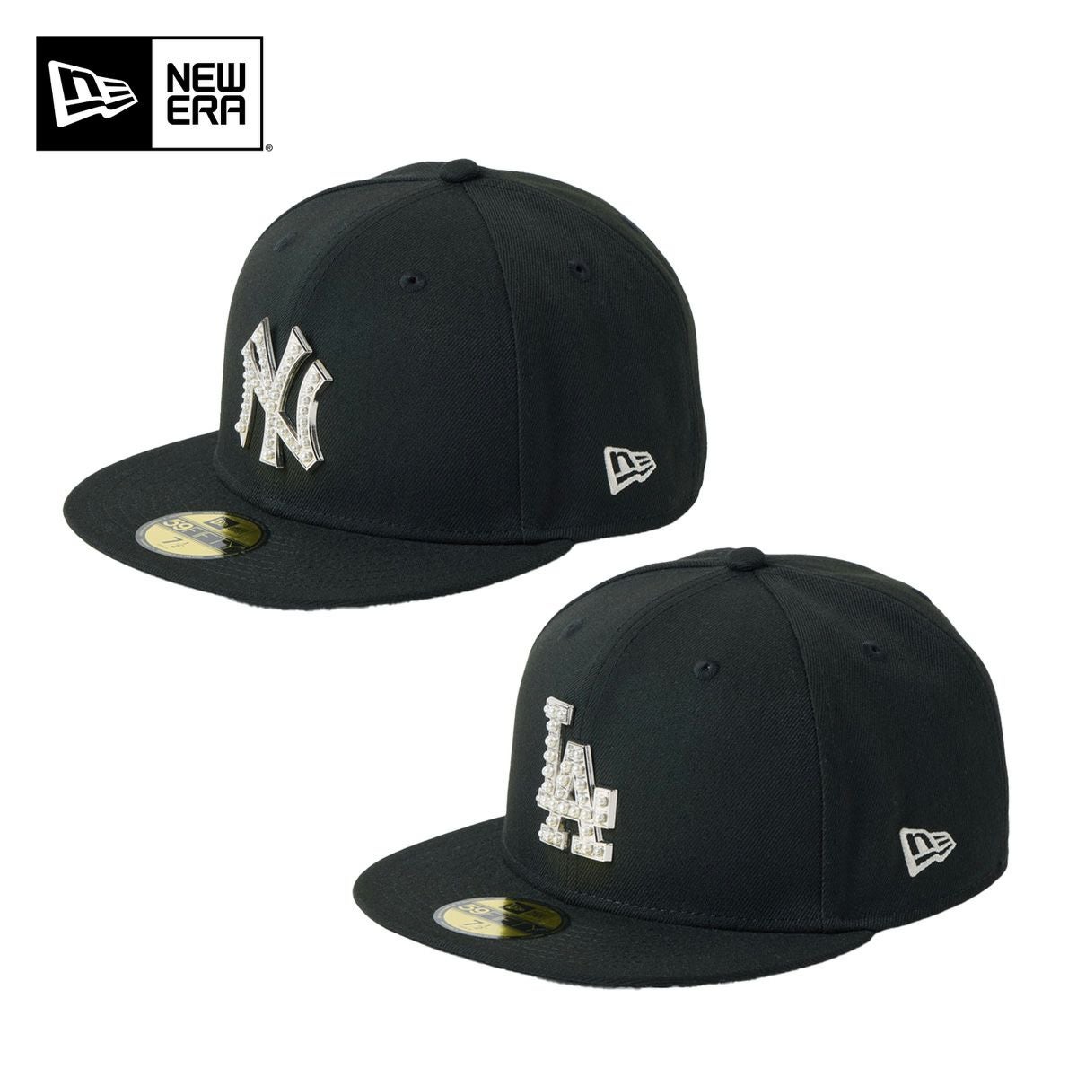 ニューエラ NEW ERA 59FIFTY パール バッジ キャップ 5950 レディース