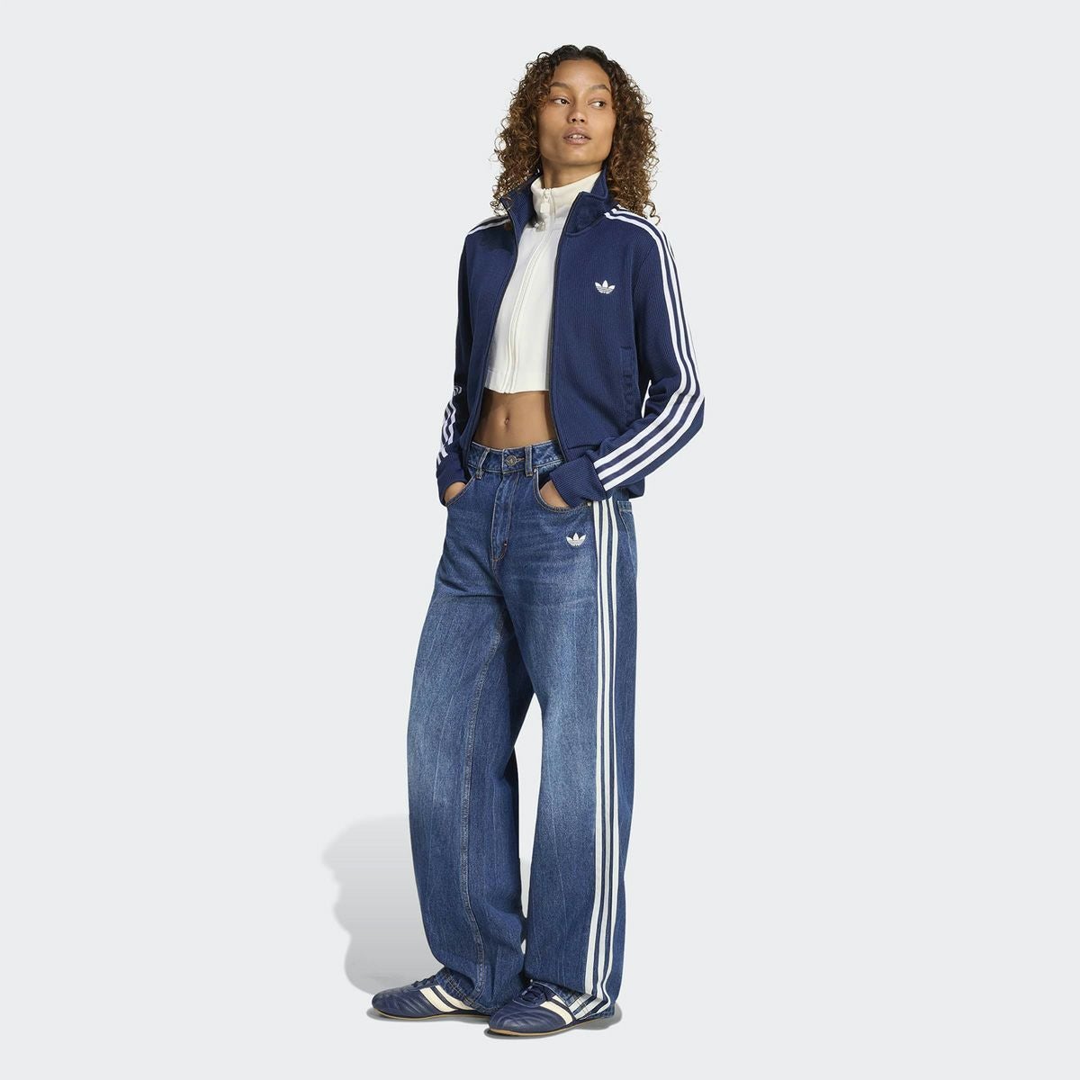 アディダス ビンテージ ダッドジーンズ デニム UB115 adidas Originals