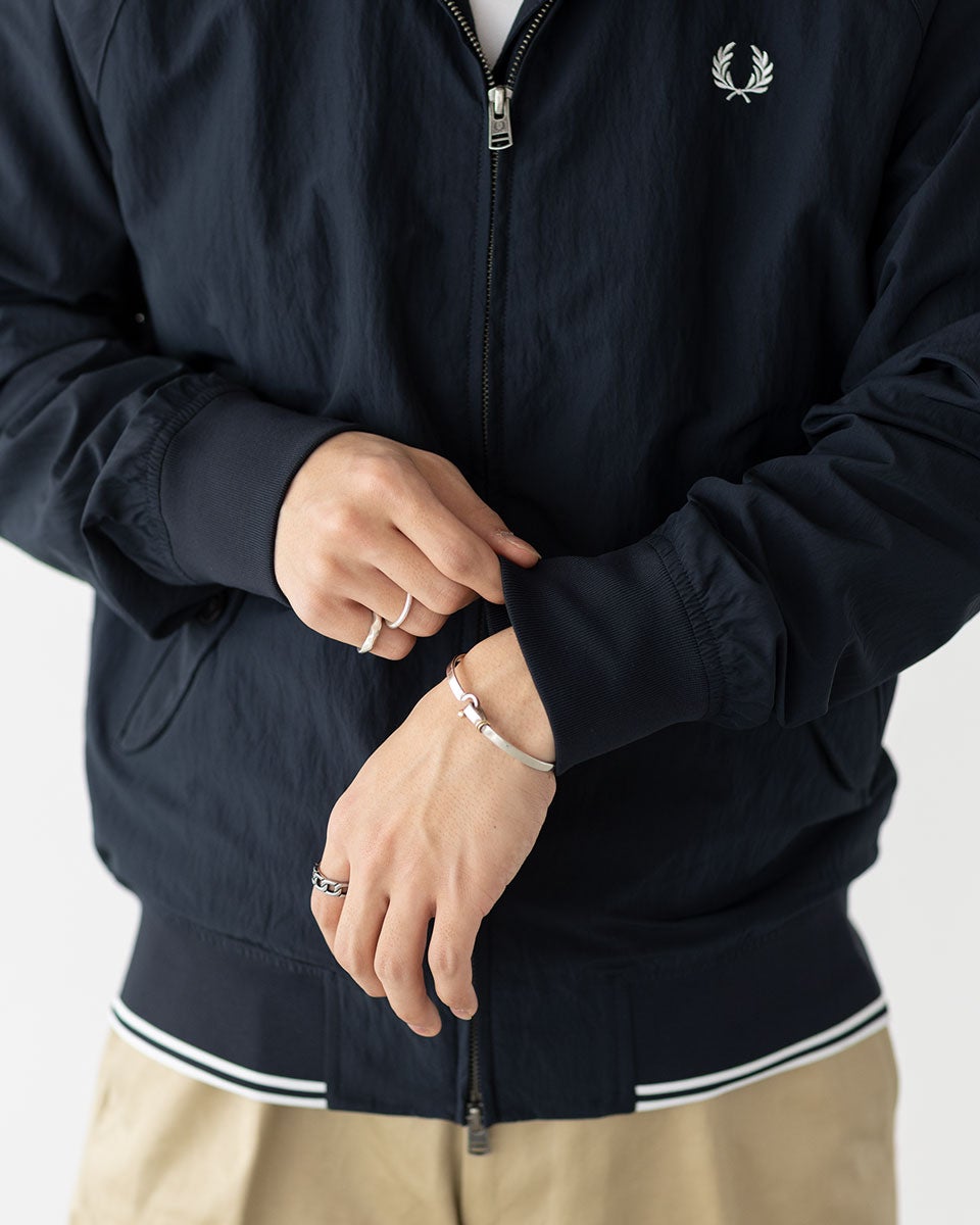 フレッドペリー FRED PERRY クリンクル ハリントン ジャケット J2321
