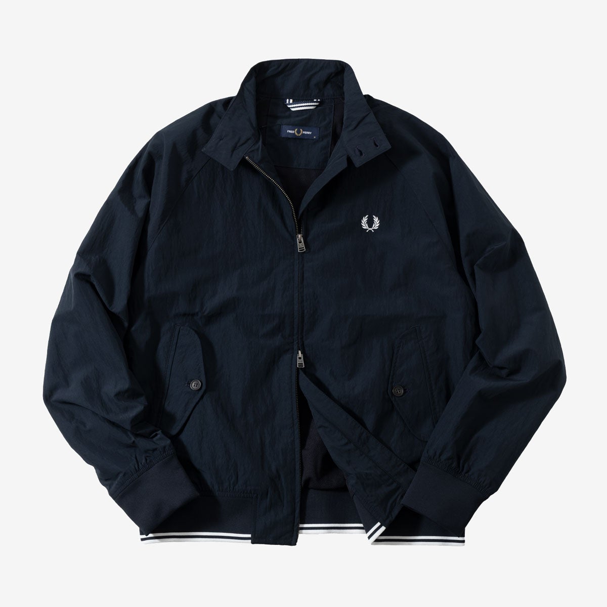 フレッドペリー FRED PERRY クリンクル ハリントン ジャケット J2321