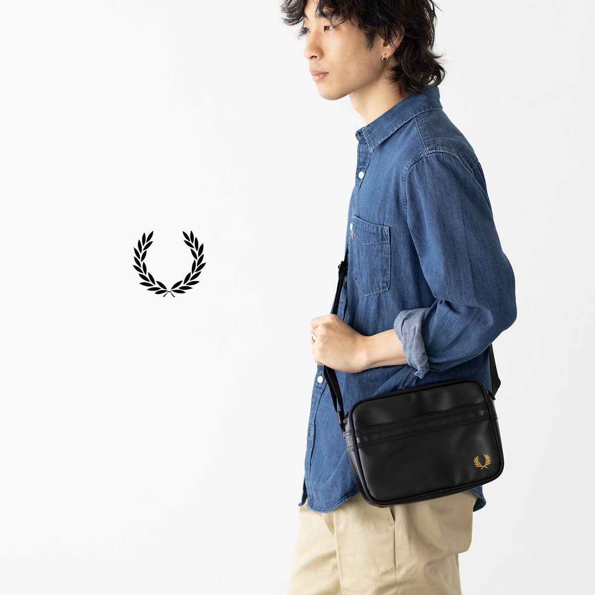 フレッドペリー FRED PERRY トーナル クラシック ミニ ショルダー