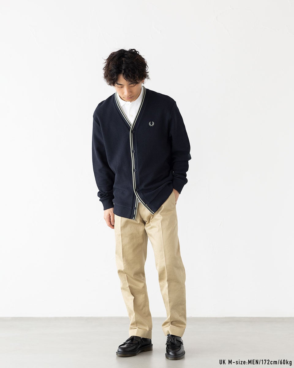フレッドペリー FRED PERRY ティップド ピケ テクスチャー