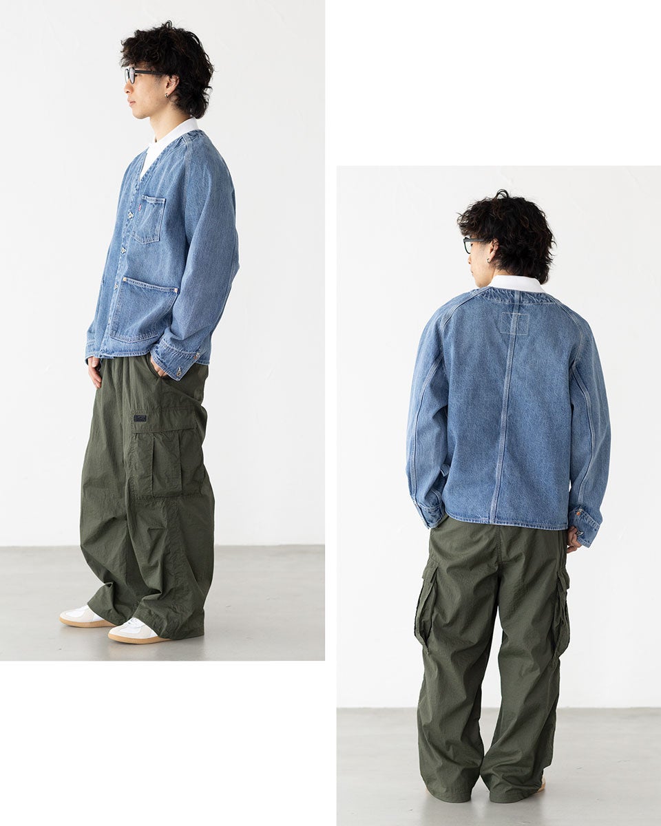 ワイルドシングス ダブルダイ ナイロン カーゴパンツ WILD THINGS