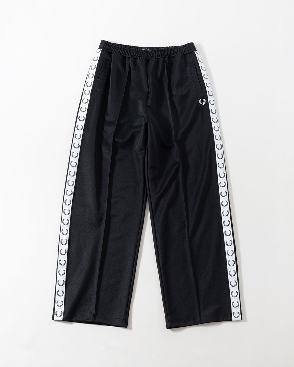 フレッドペリー FRED PERRY ジャージ ワイドレッグ トラックパンツ